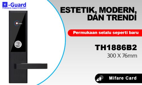 Kunci Penginapan e-Guard TH1886B2