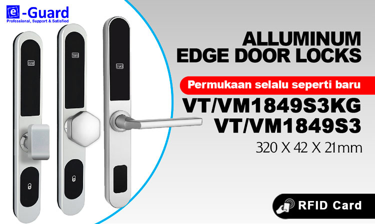 Kunci Hotel e-Guard VT1849S3 dan VT1849KGS3
