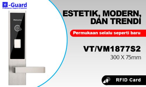 Kunci Hotel e-Guard VT1877S2
