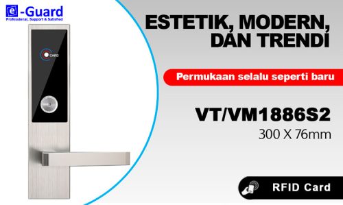 Kunci Hotel e-Guard VT1886S2