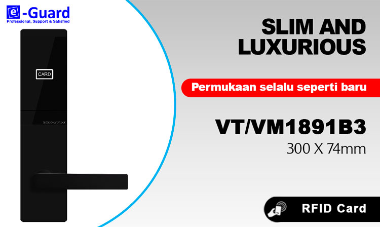 Kunci Hotel e-Guard VT1891B3